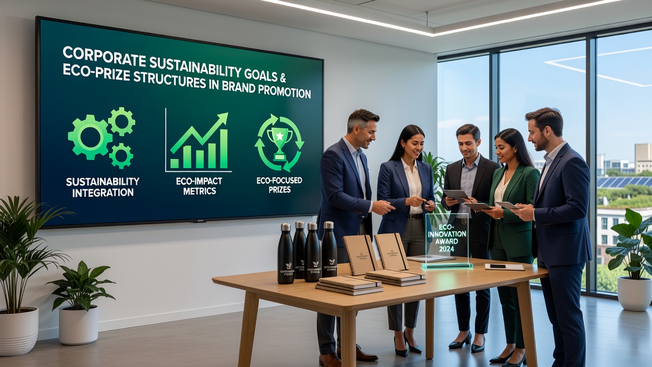 Examples of sustainable products featured as contest prizes in brand campaigns